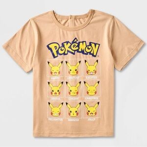 Pokémon Boys’ Adaptive Short Sleeve Graphic Shirt - 2X